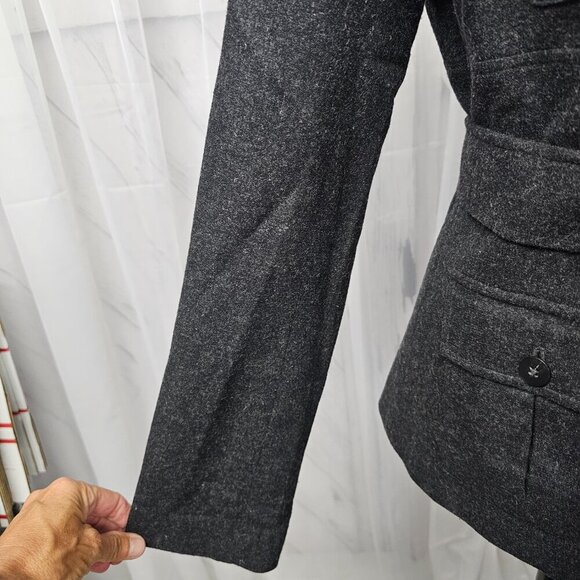 Victoria's Secret Dark Gray Blazer - Picture 3 of 16